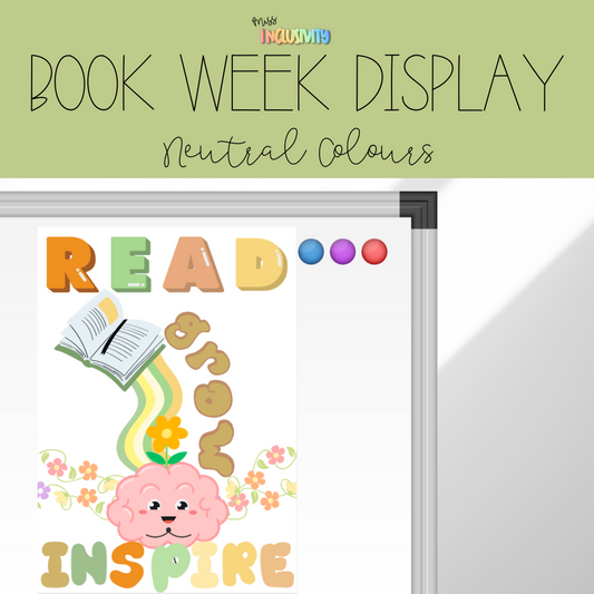 Neutral Book Week Display