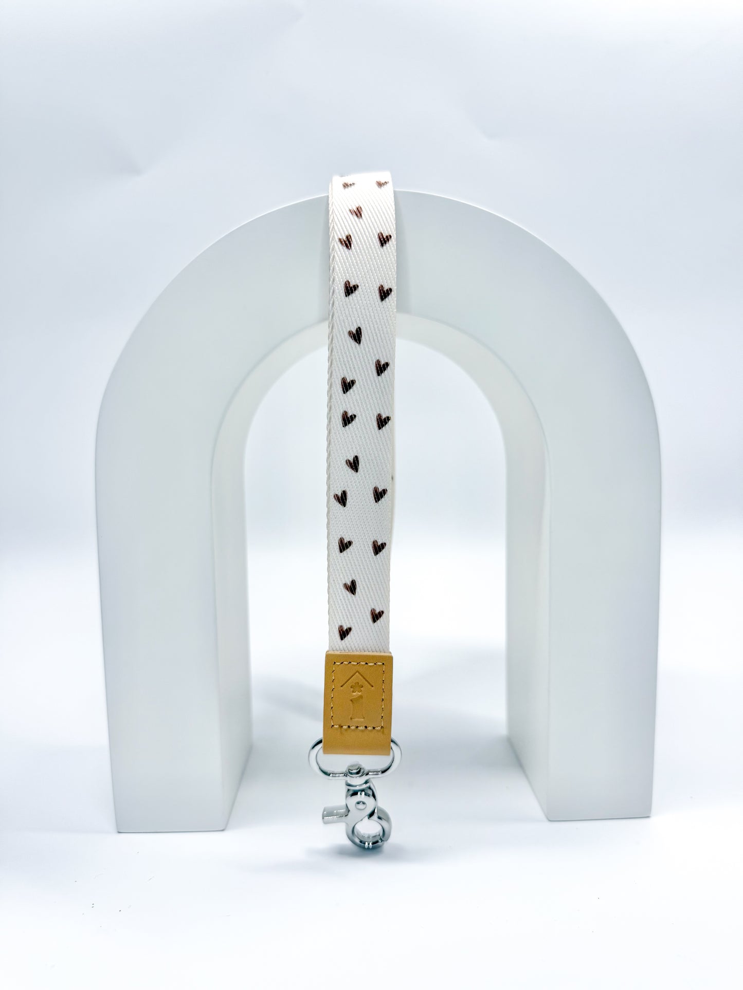 Neutral Hearts Lanyard