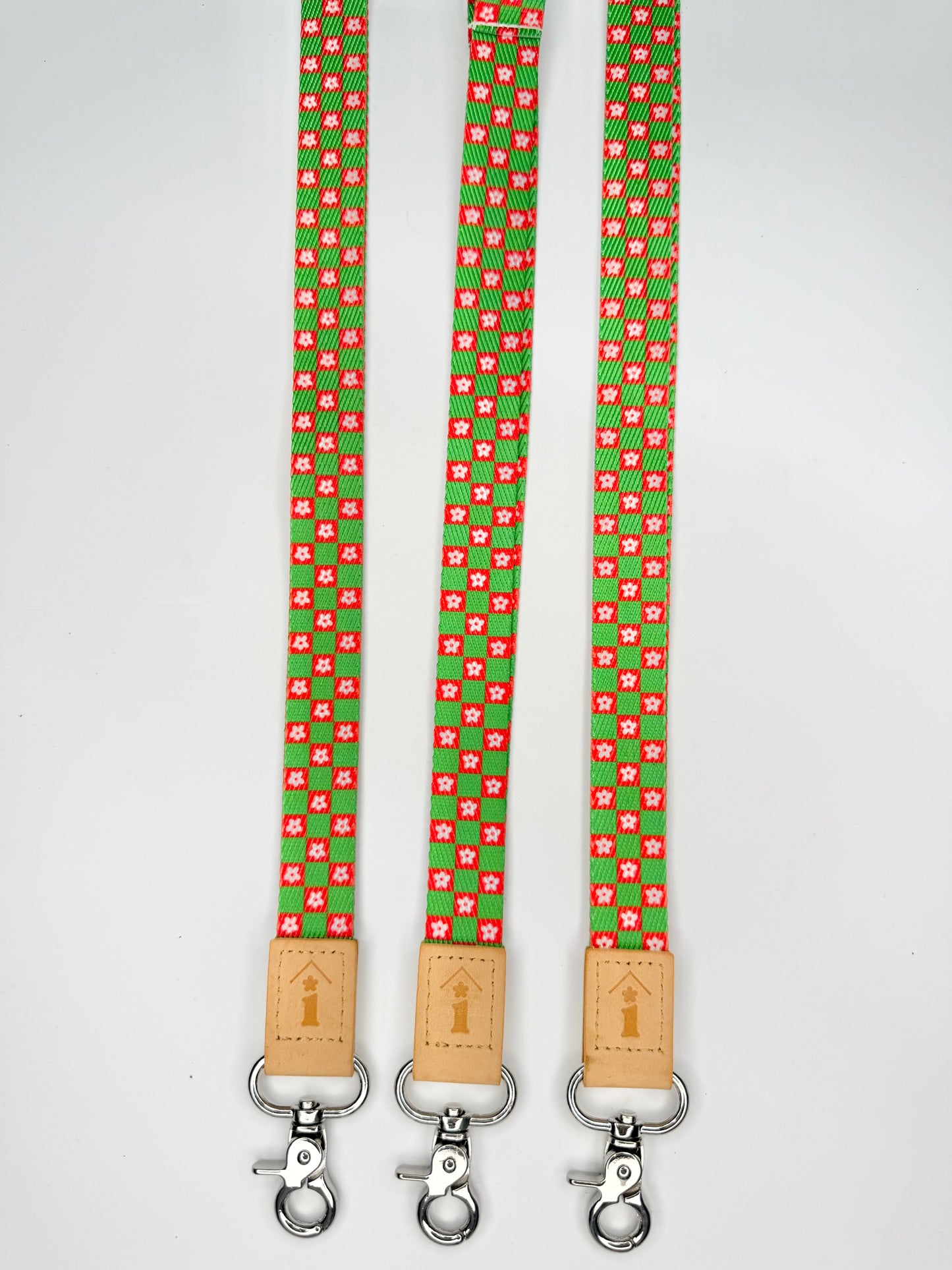 Christmas Flower Power Lanyard