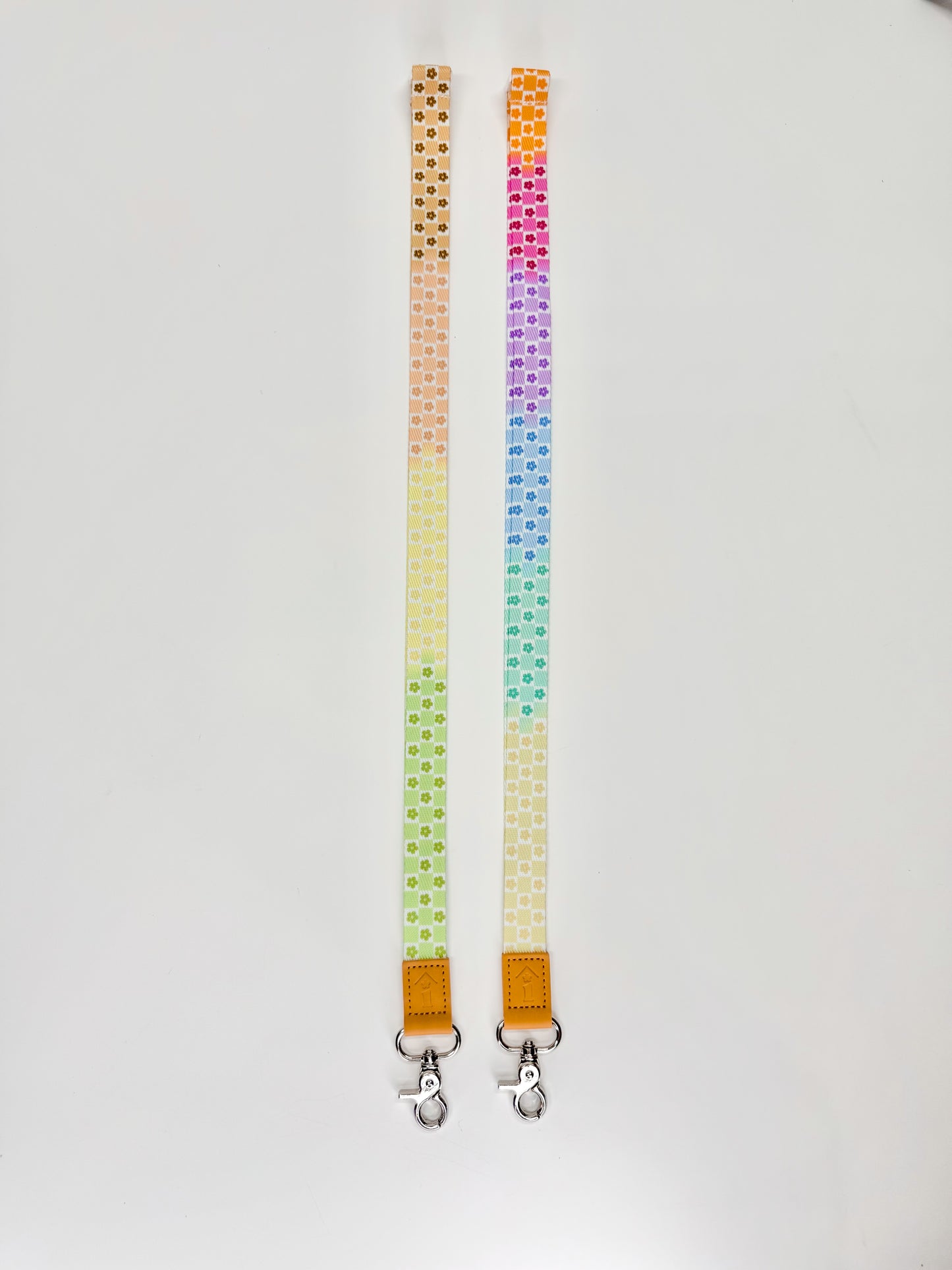 Ombre Flower Power Lanyard