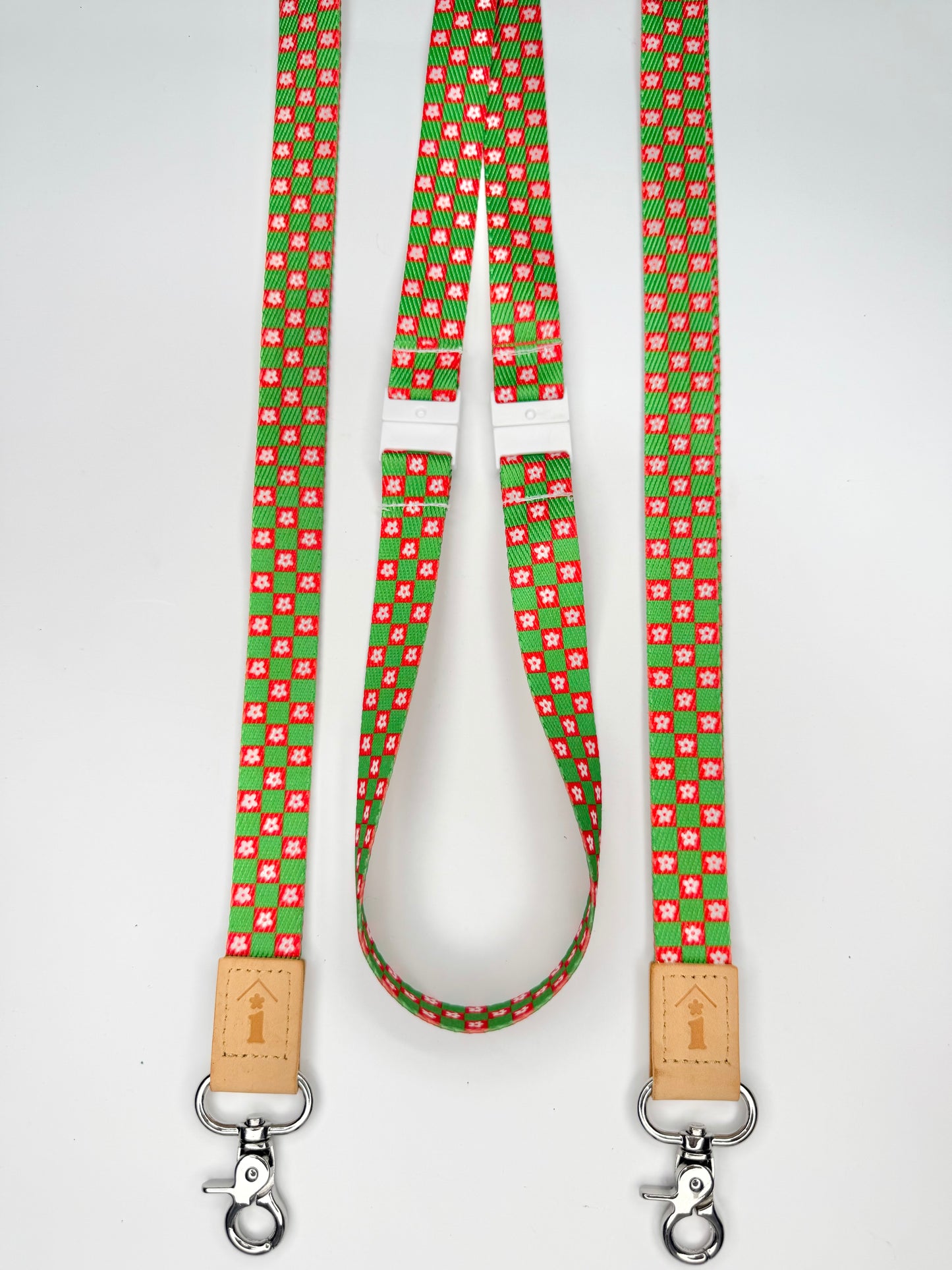Christmas Flower Power Lanyard