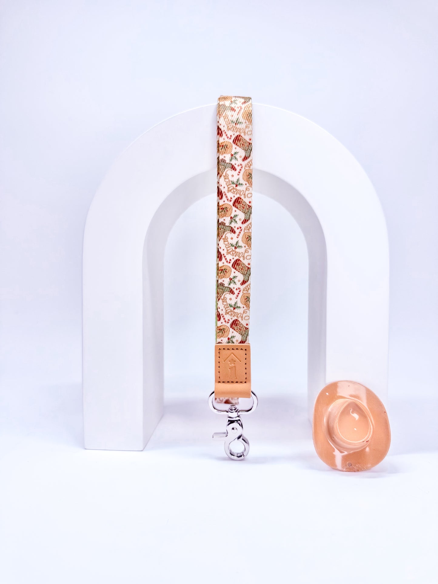 Western Christmas Lanyard