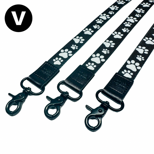 Contrast Furry Friends Lanyard