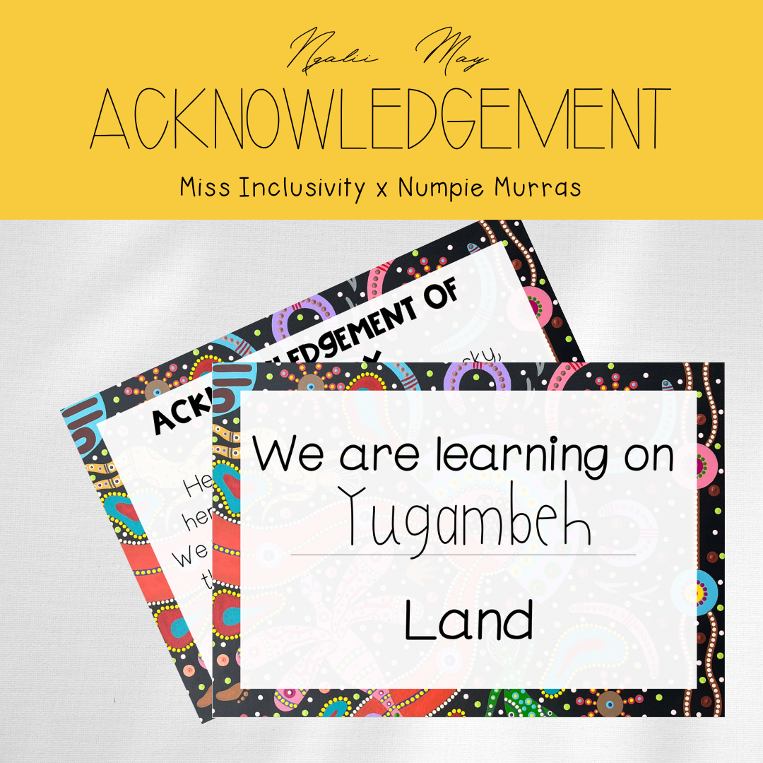 Ngalii May Acknowledgement of Country