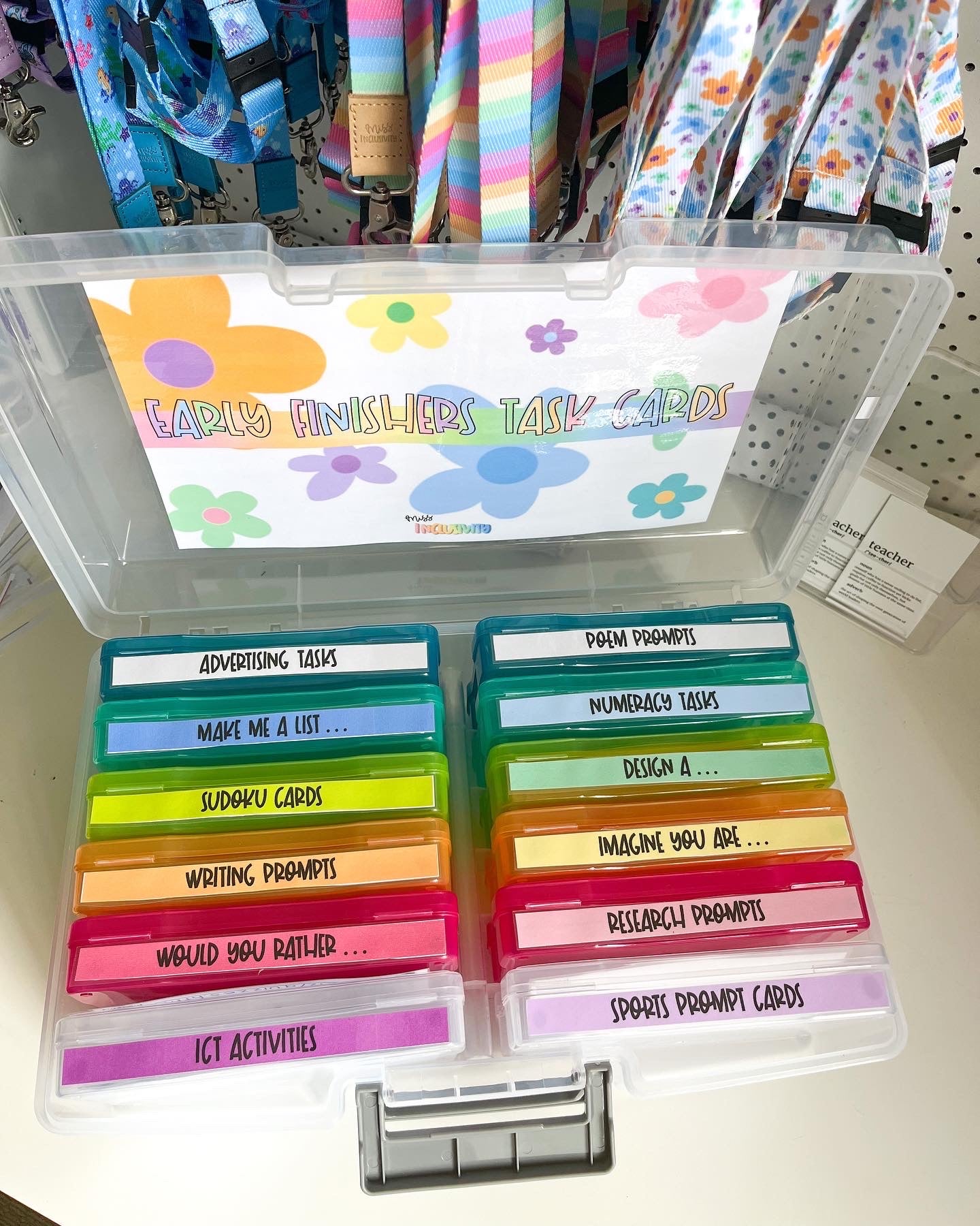 Early Finishers Task Cards