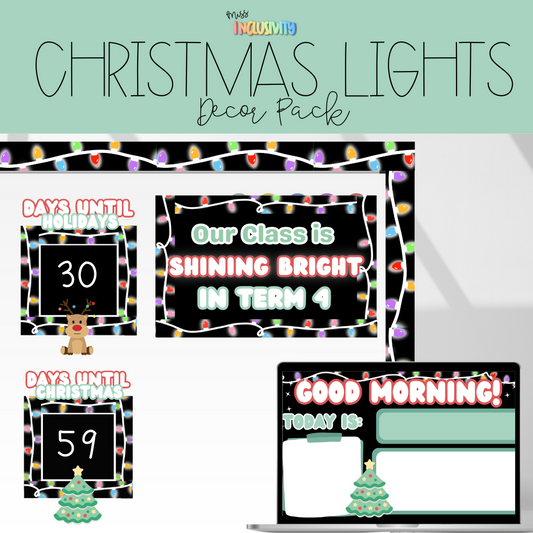 Christmas Lights Resource & Decor Pack