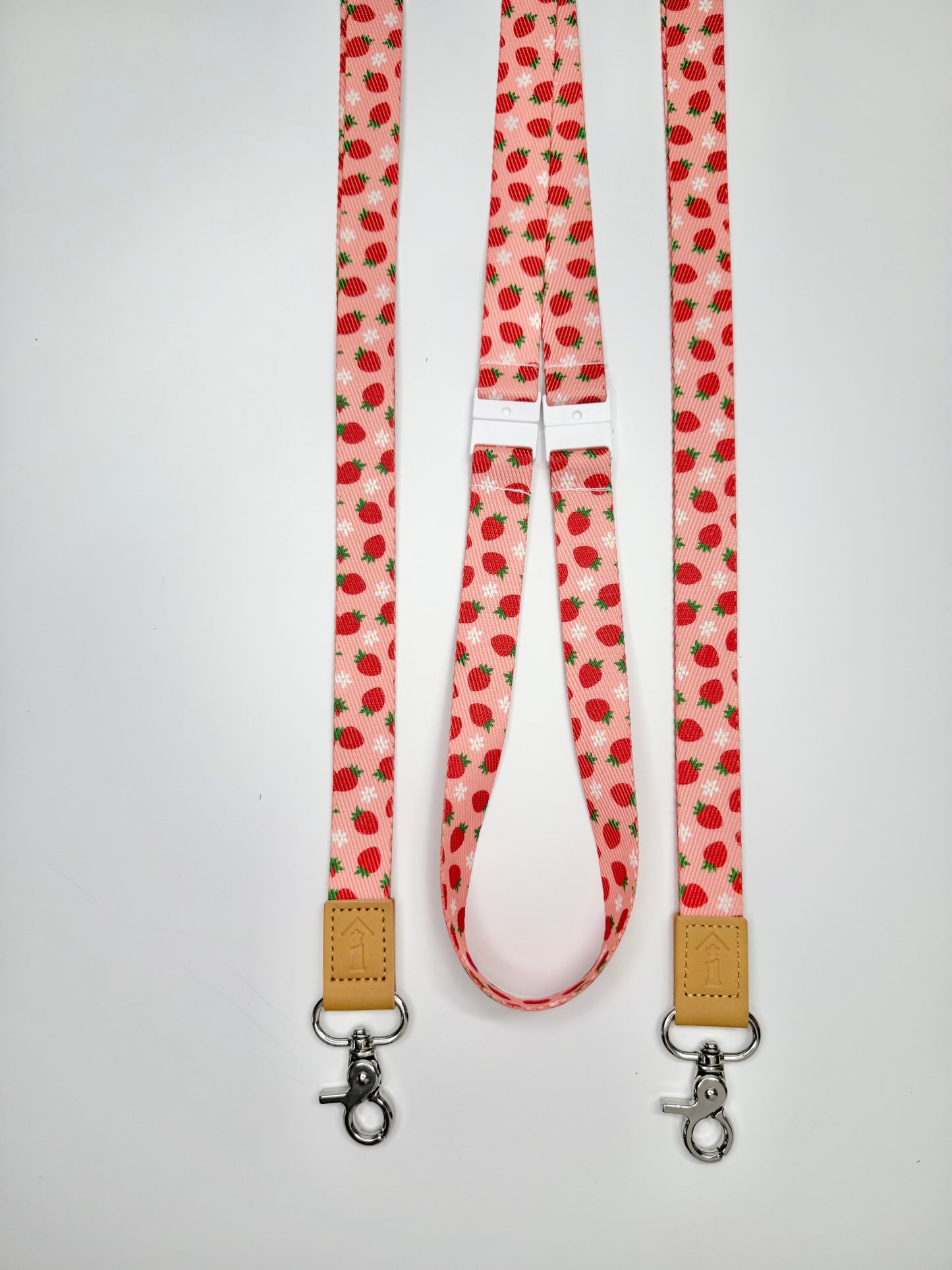 Strawberry Kisses Lanyard