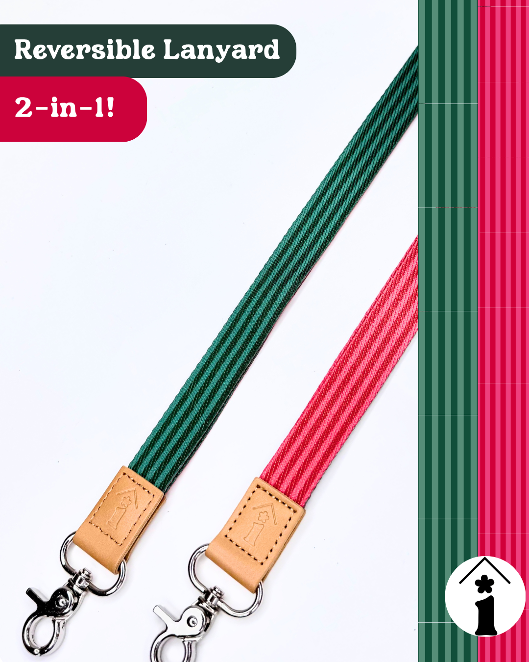 Holly & Berry Lanyard