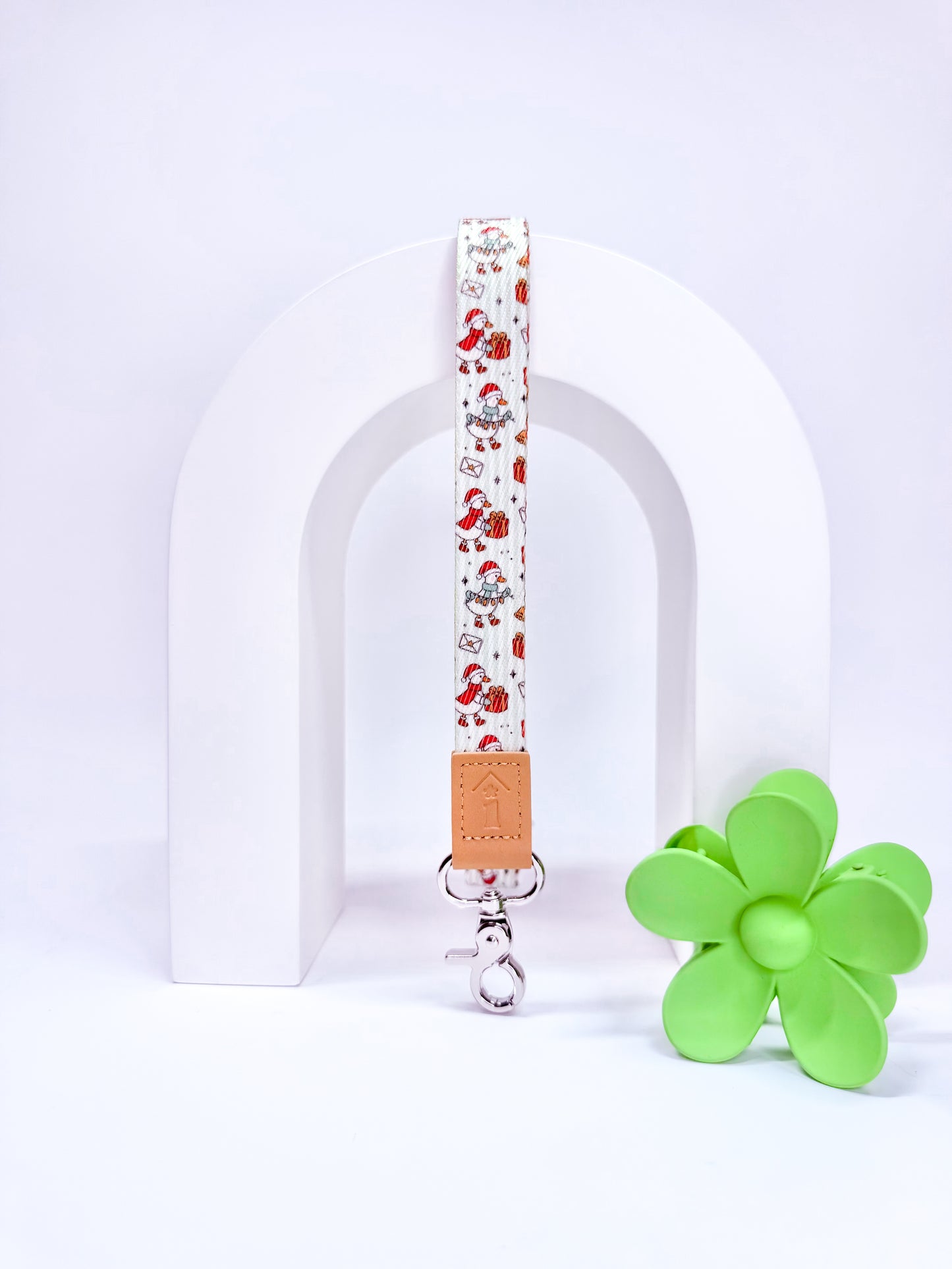 Silly Goose Christmas Lanyard