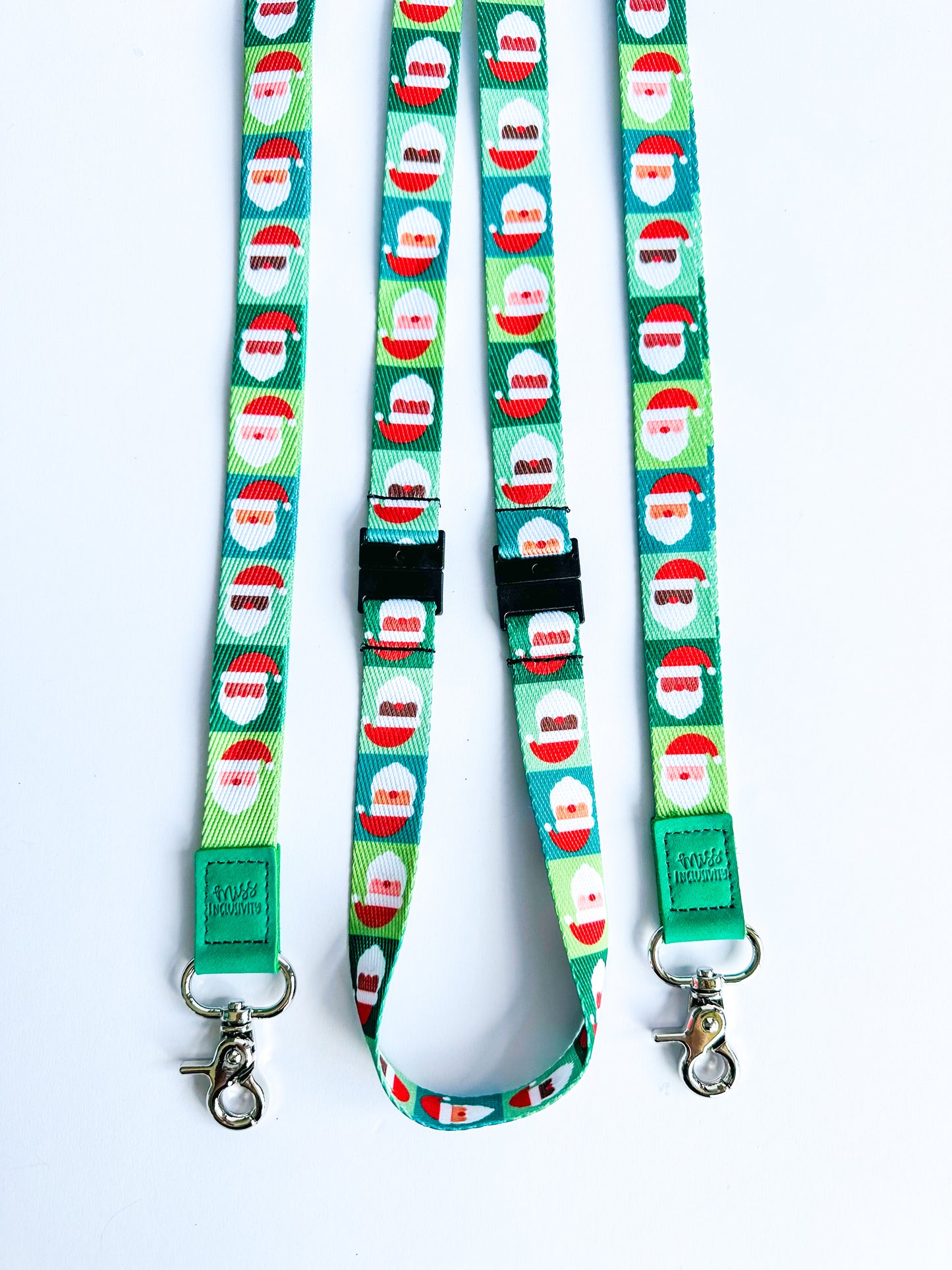 Inclusive Santa Lanyard