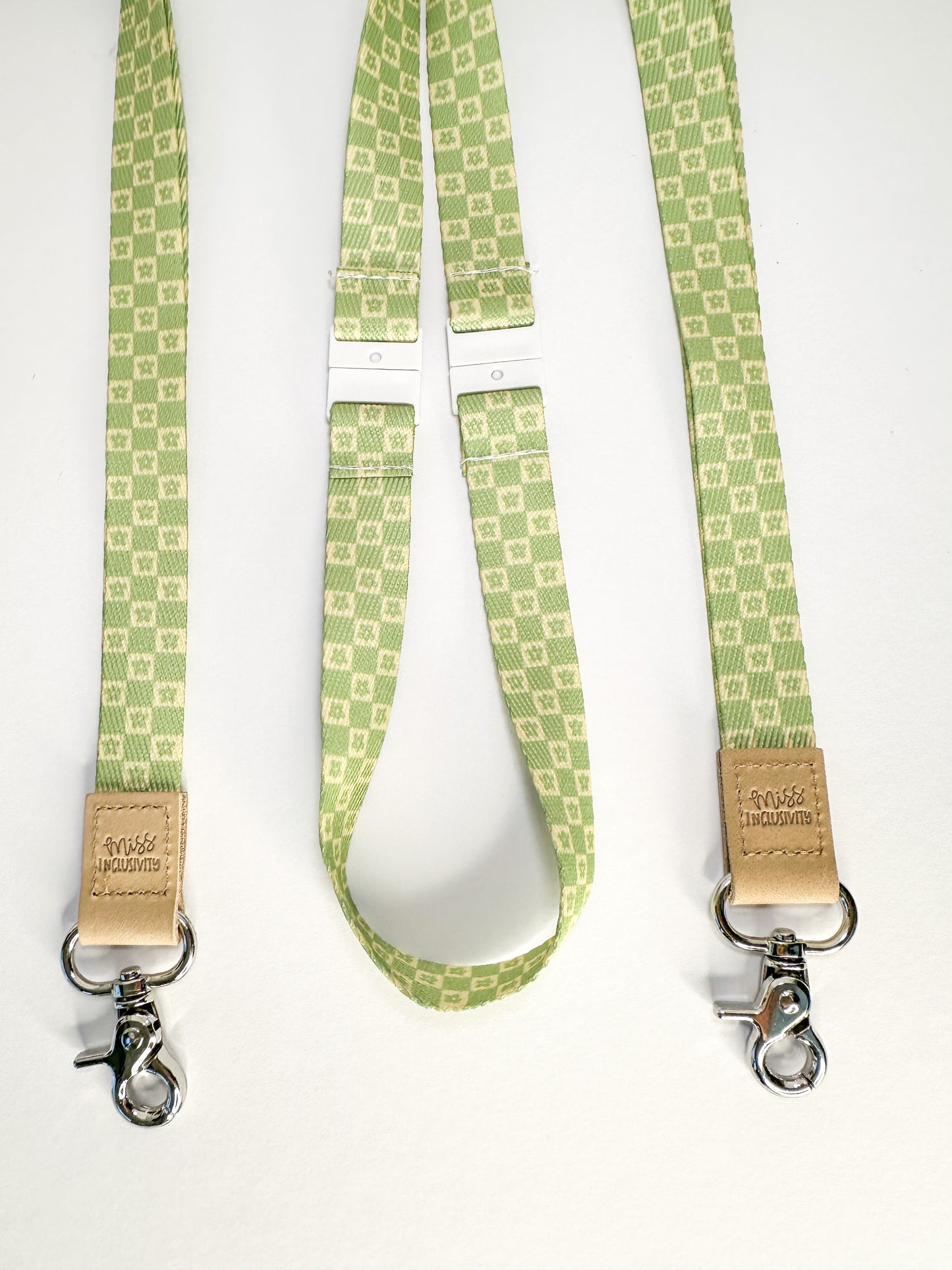 Sage Flower Power Lanyard