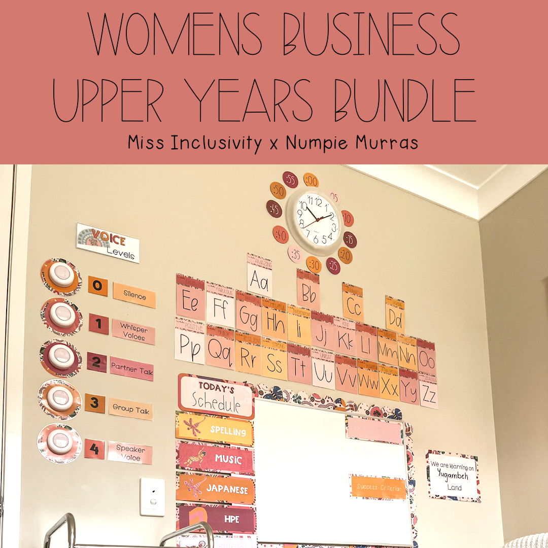 Womens Business Classroom Decor Bundle