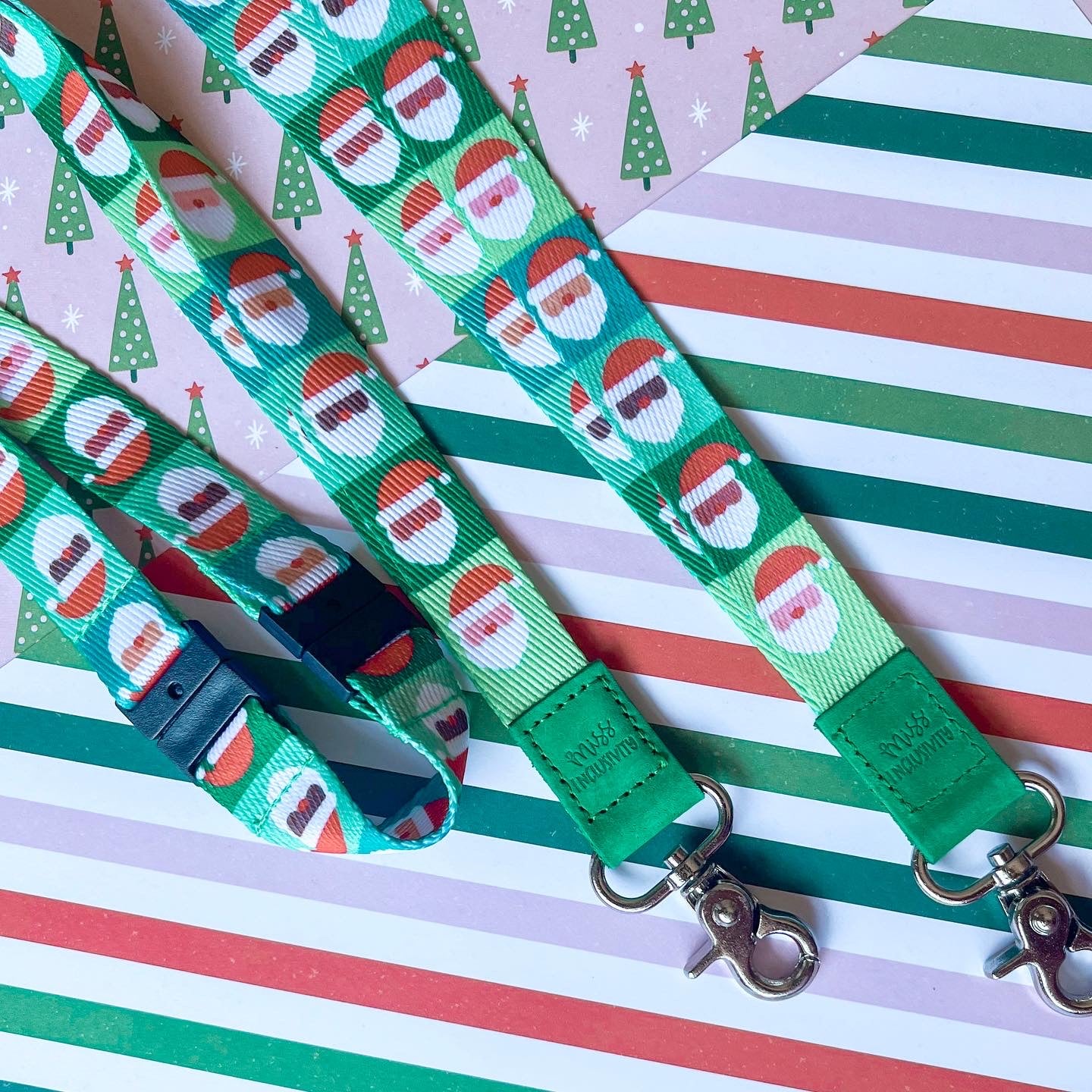 Inclusive Santa Lanyard